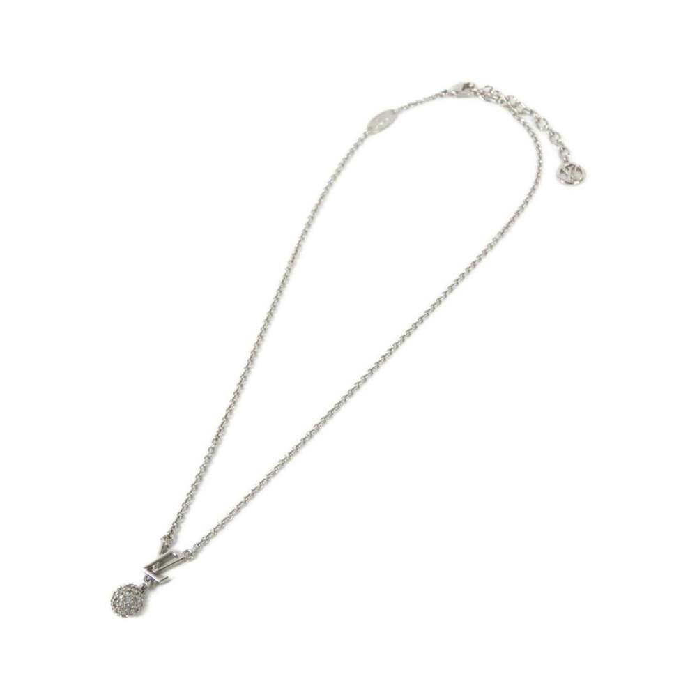 LOUIS VUITTON Silver Necklace - Picture 2 of 5